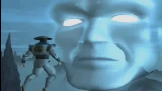 Mortal Kombat Gold - Raiden Ending & Bio - Sega Dreamcast Mortal Kombat 4 [AI Upscaled to 1080p]