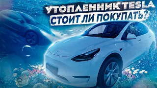 Утопленник ТЕСЛА из США! Стоит ли покупать утопленный авто с аукциона США?