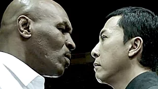 On the set of IP Man 3 (Donnie Yen - Mike Tyson)