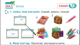 Будна 1 НУШ Тема 7 Урок 7 с. 108 & Workbook