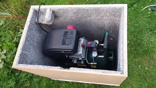Air Compressor Soundproof Box Build, Sound deadened = Big reduction in noise