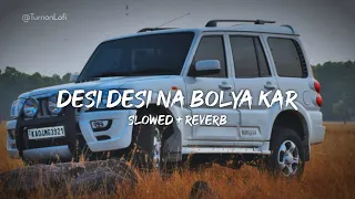 Desi Desi Na Bolya Kar Chori Re ( Slowed & Reverb ) Raju Punjabi | New Haryanvi Song Lofi