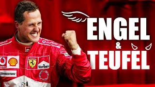 "Rennanzug an: ein TEUFEL, Rennanzug aus: ein ENGEL!" | Anekdoten über Schumacher & Vettel