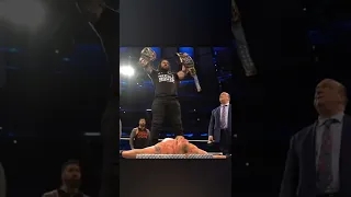 Roman Reigns Attack Brock Lesnar At Maddison Square Garden live 5 March 2022