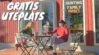 Gratis uteplats till Huntingfamily huset