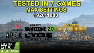 GTX 1660 Super 6GB Test in 7 Games at 1080p Max settings (Ryzen 5 3600)