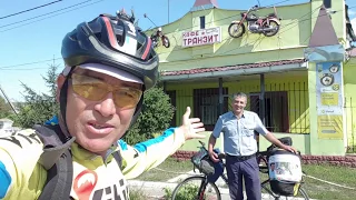 УКРАИНА  2019 одиночный велопробег памяти Муслима Магомаева