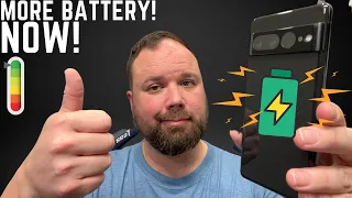 Pixel 7 Battery Life Tips & Tricks! IMPROVE INSTANTLY!