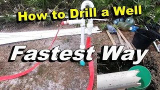 Fastest Way to Get Water - How to JET a Well with Pressure Washer and Connect Pump - Complete Guide