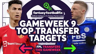 FPL GAMEWEEK 9 TRANSFER TARGETS | Fantasy Premier League Tips 2021/22