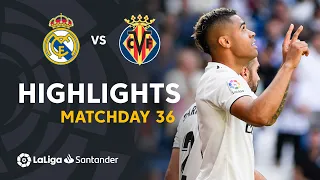 Highlights Real Madrid vs Villarreal CF (3-2)