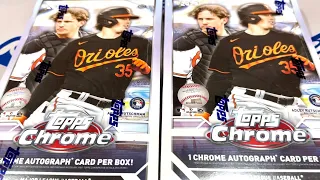 NEW RELEASE!  2023 TOPPS CHROME HOBBY BOXES!  BIG HIT!