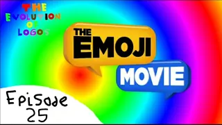 The Logo Evolution of The Emoji Movie.