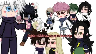 Jujutsu Kaisen react to their ship || meme || jujutsu kaisen x gacha