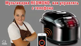 Мультиварка REDMOND RMC-M92S КАК УПРАВЛЯТЬ, функция удаленного управления приложением Ready for Sky