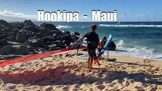 Hookipa / Maui - Windsurfing on a fun end of summer day!