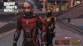 Antman and Wasp GTA V With Shrinking powers!