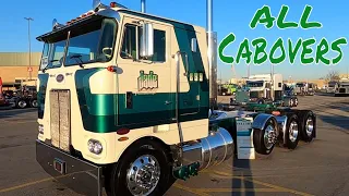 Cabovers at Mid American Truck Show 2023 MATS