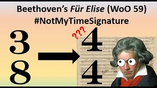 Für Elise in 4/4 Time: April Fools Classical Song #NotMyTimeSignature