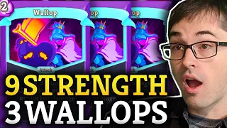 9 Strength + 3 Wallops = STRONK Build | Ascension 20 Watcher Run | Slay the Spire