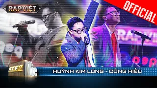 Công Hiếu khiến JustaTee Karik bật khóc khi rap Huỳnh Kim Long | Rap Việt 2023 [Live Stage]