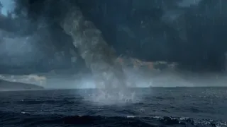 Sea tornado vfx breakdown | cinema 4d, after effects turbulence fd