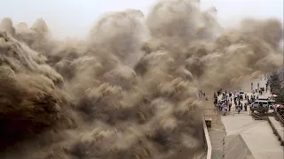 Mother Nature Angry Caught On Camera #59 || FlashFlood in Jordan