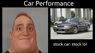 Mr. incredible becoming canny (car Performance)