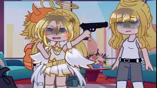 Angel with a shotgun | Gacha club