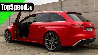 Test Audi RS4 typ B8 - TOPSPEED.sk
