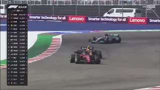 Leclerc's MEGA overtake On Perez #USGP