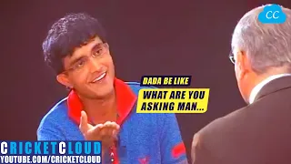 Sourav Ganguly's Toughest Interview EVER | Don't Miss this EPIC Q&A | Genius Responses !!