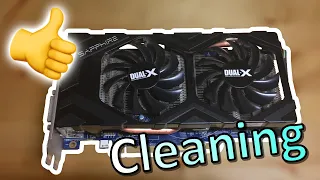 Cleaning a Sapphire HD7850 Dual-X Graphics Card