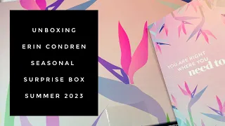 Unboxing | Erin Condren Seasonal Surprise Box | Summer 2023 | #ECSurpriseBox