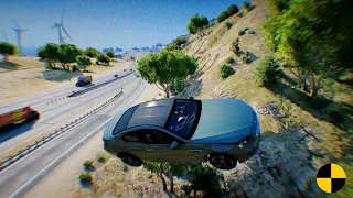 GTA 5 Real Car Crash Test V.I 14 ( New Virus)