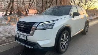 Взял новый Pathfinder, Nissan который должен был быть в России