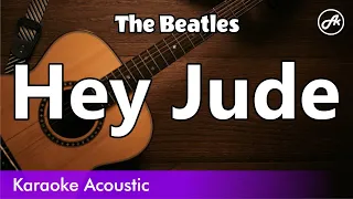 The Beatles - Hey Jude (karaoke acoustic)