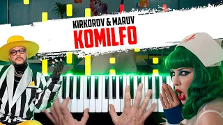 Филипп Киркоров & MARUV — KOMILFO 🔹 НОТЫ + MIDI / Piano cover by musicman