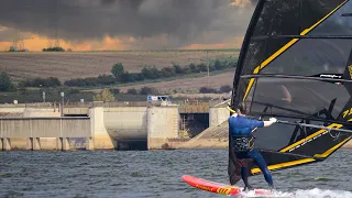 We found a SECRET WINDSURF SPOT in the CZECH REPUBLIC!🤫