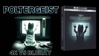 Poltergeist 4k Bluray Ultimate Collector's Edition Unboxing. 4k Vs Bluray Picture Comparisons.