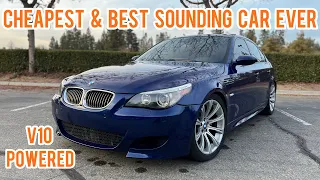 I BOUGHT THE BEST SOUNDING CAR IN THE WORLD! *V10 E60 M5*