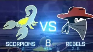 Scorpions VS. Rebels | Week 8 Full Game