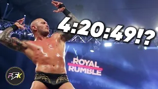 10 WWE Stars With The Most Time Spent In The Royal Rumble | partsFUNknown