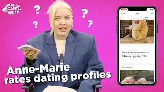 Anne-Marie BRUTALLY Rates Fans Dating Profiles | Capital