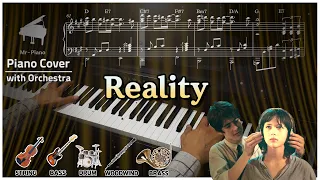 [OST] Reality / Richard Sanderson  (with lyrics) _   Mr-Piano〔HQ〕