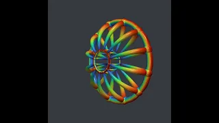 Stereographic 12,3-duoprism (Python)