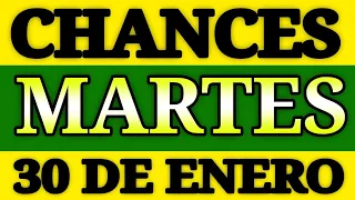 Resultado Chances del Día Martes 30 de Enero de 2024