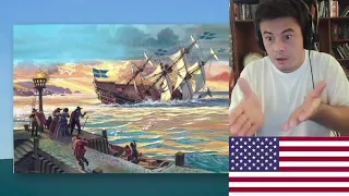 American Reacts How Europe's Greatest Warship Was Destroyed by a Breeze