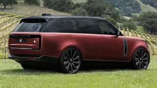 The New Range Rover SV Autobiography 2023 - Sunrise Copper Color - SUV Luxury