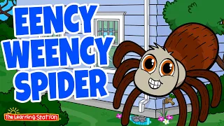 Itsy Bitsy Spider is Eency Weency Spider ♫ Popular Nursery Rhymes ♫ by The Learning Station